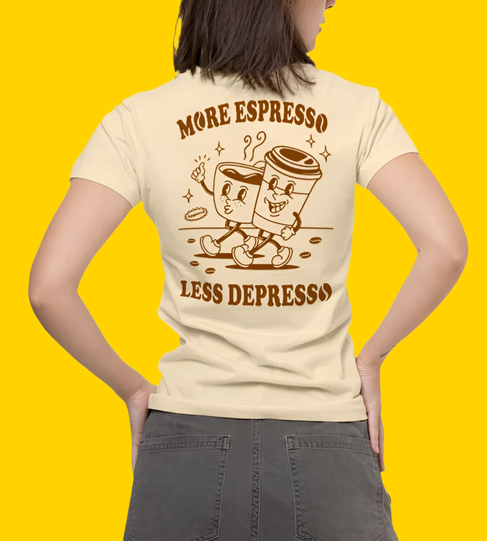 Tee "Espresso" • by TeeOreo