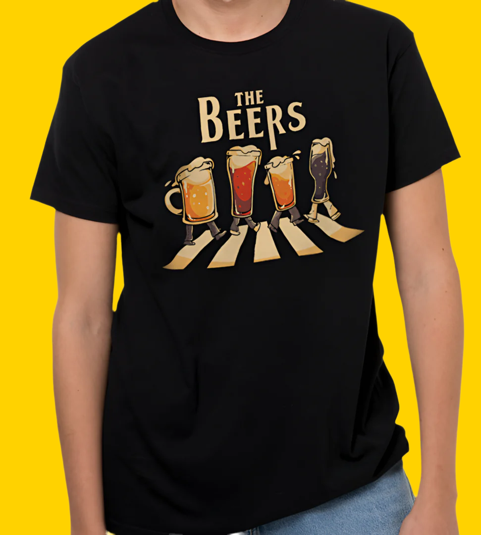 Tee "Beerles" • by TeeOreo
