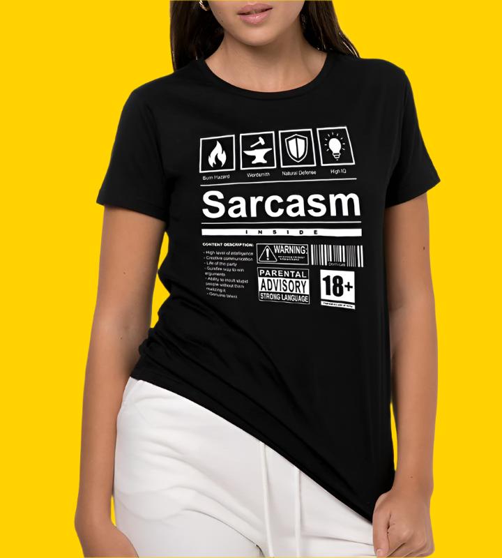 Tee "Sarcasm Kills" • by TeeOreo