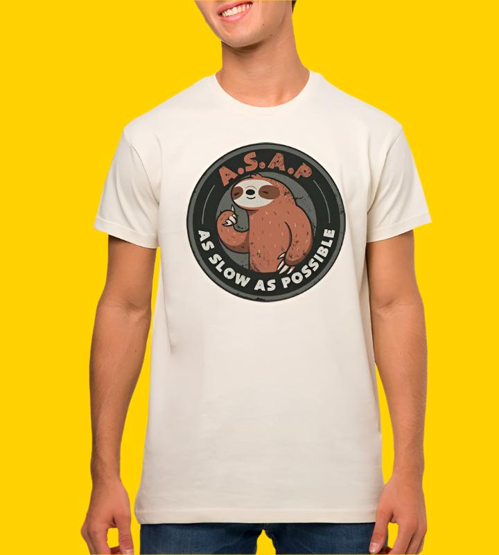 Tee "Asap Slowy" • by TeeOreo