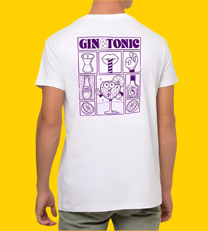 Tee "Gin Gin" • by TeeOreo