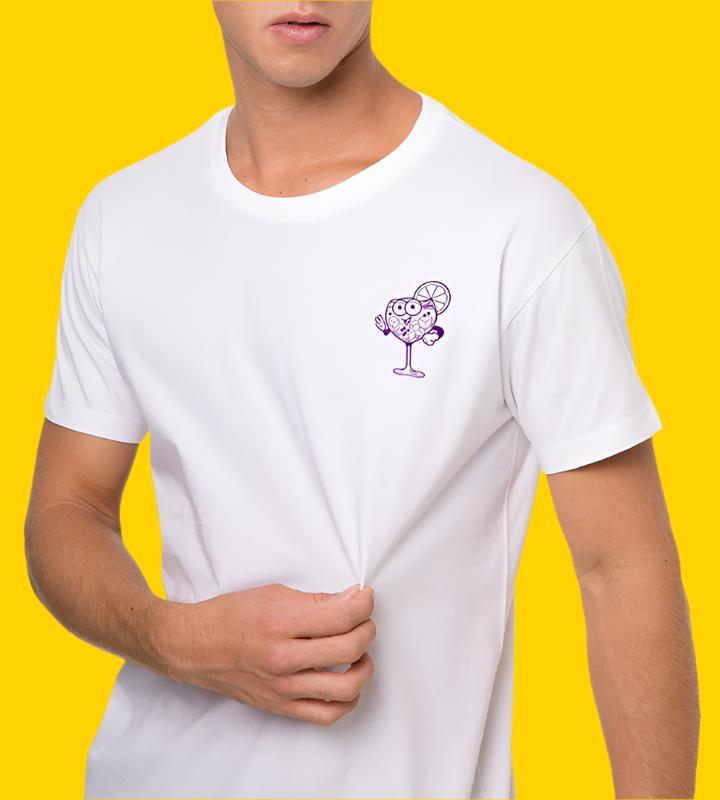 Tee "Gin Gin" • by TeeOreo