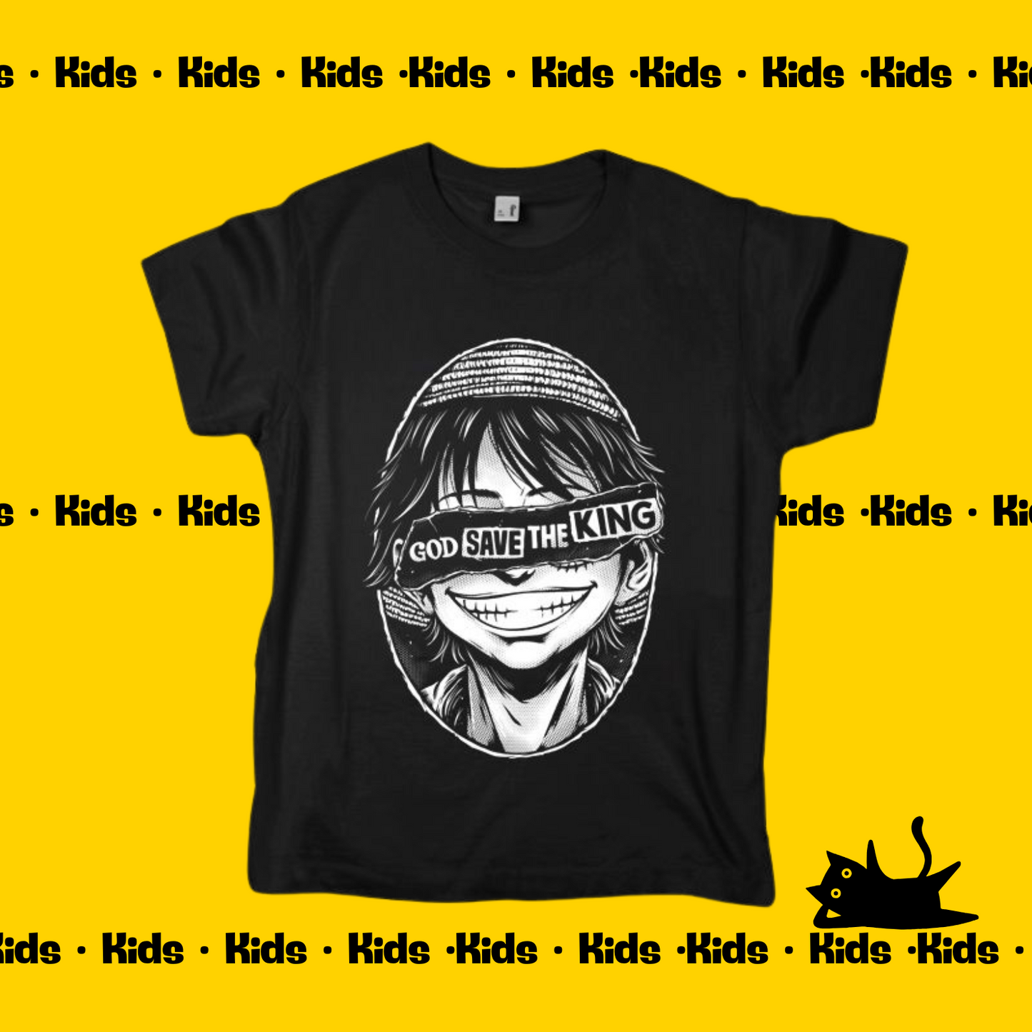 Tee Mini "Kingdom of Luffy" • by TeeOreo Kids