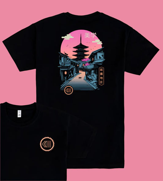 Tee "Dabeull's Pagoda" • by TeeOreo