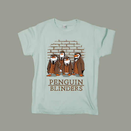 Tee Mini "Pinguino Blinders" • by TeeOreo Kids