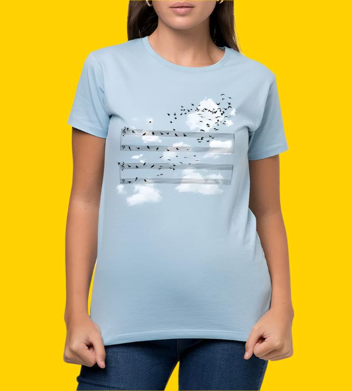 Tee "Free Symphony" • by TeeOreo