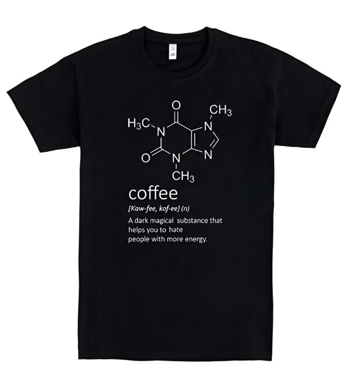 Tee "Caff Hatin" • by TeeOreo