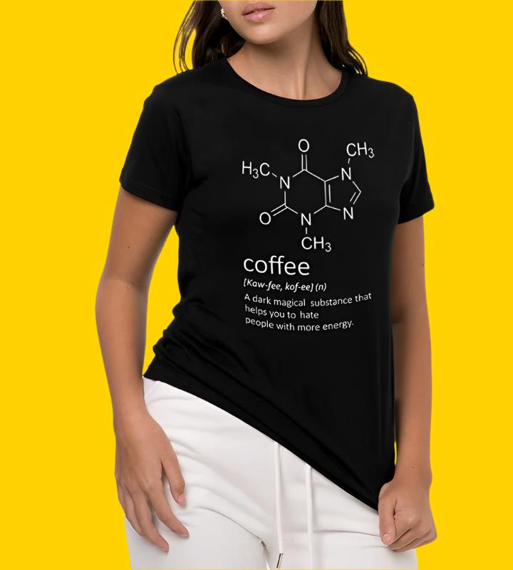 Tee "Caff Hatin" • by TeeOreo