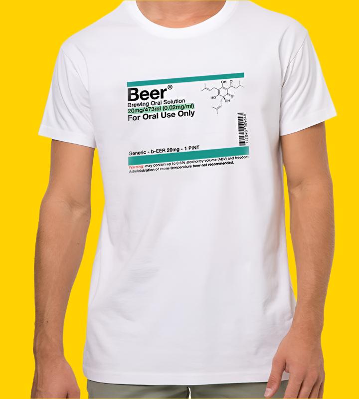 Tee "Beeranadol" • by TeeOreo