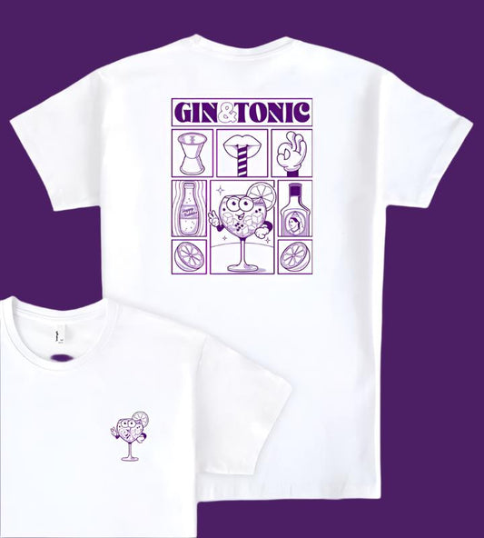 Tee "Gin Gin" • by TeeOreo