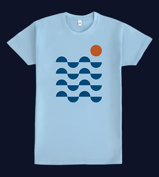 Tee "Wave After Wave" • by TeeOreo