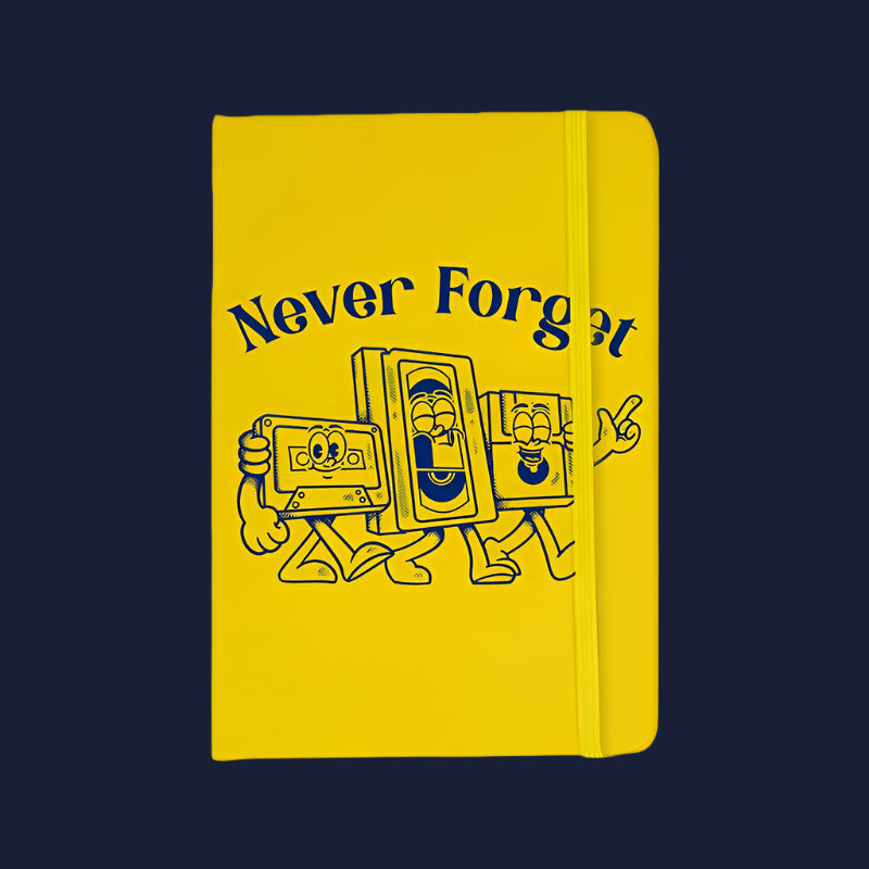 Tee Notebook "Good Old Days" • by TeeOffice